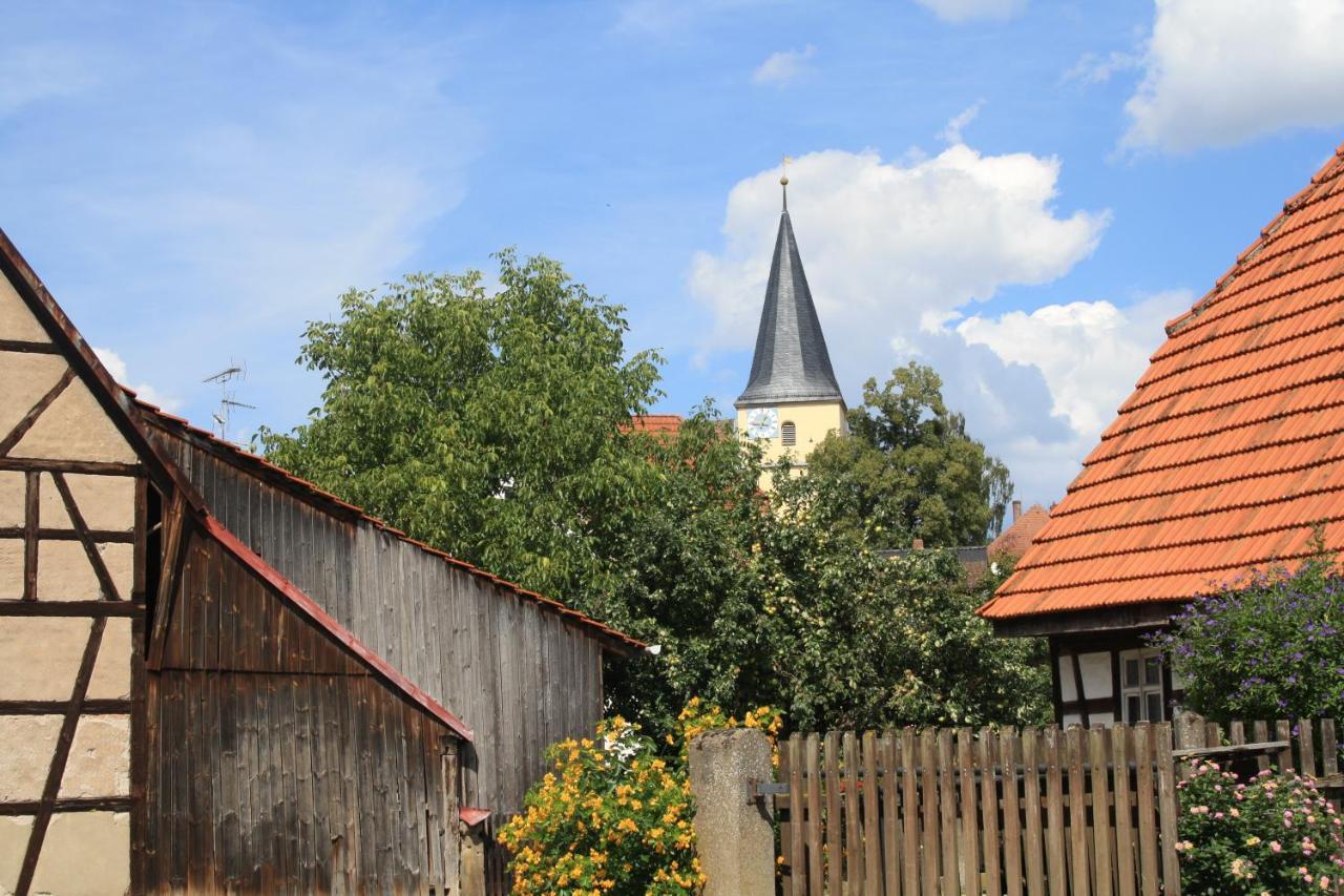Itzgrundperlchen Apartment Untermerzbach ภายนอก รูปภาพ